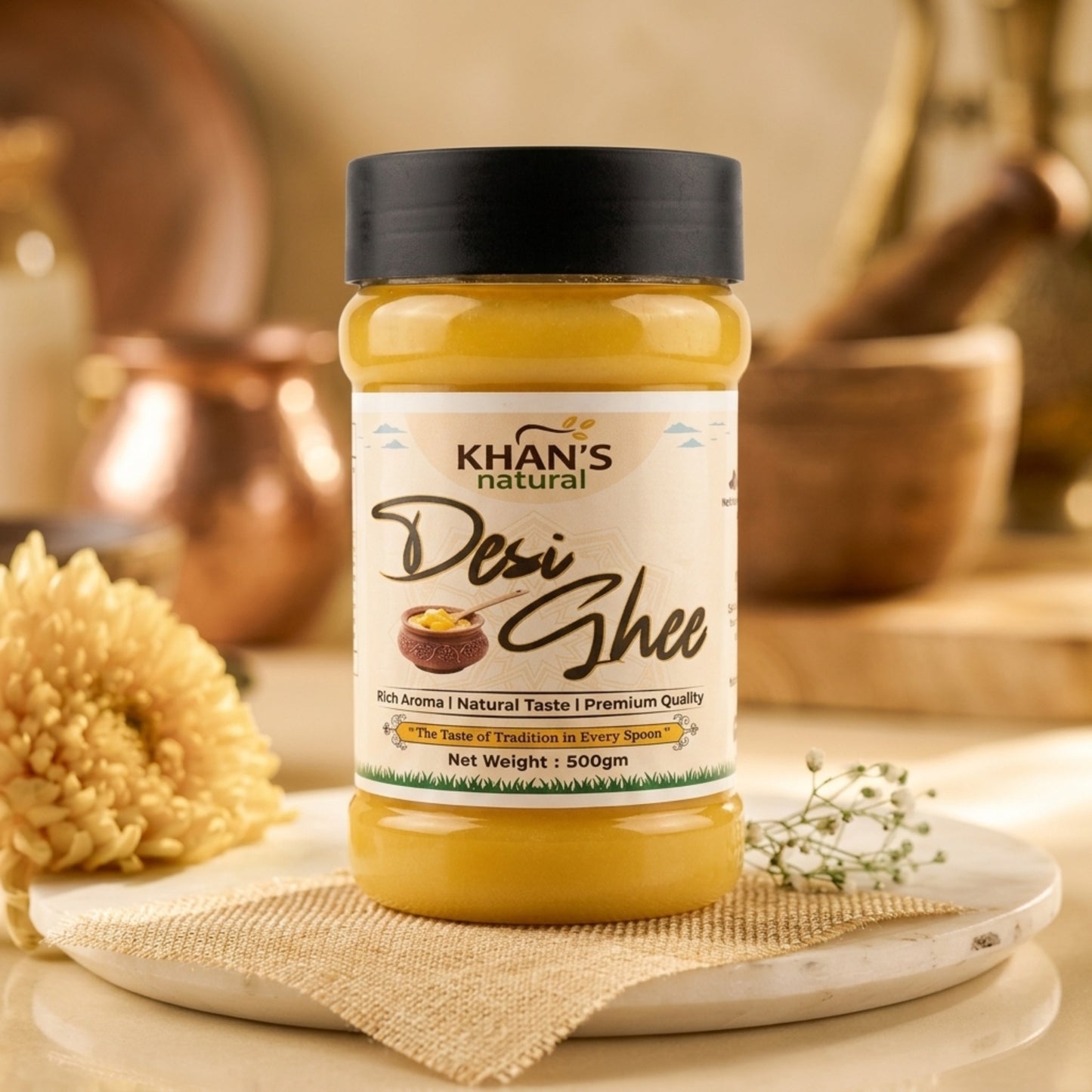 Khans Natural Desi Ghee _ Pure & Traditional