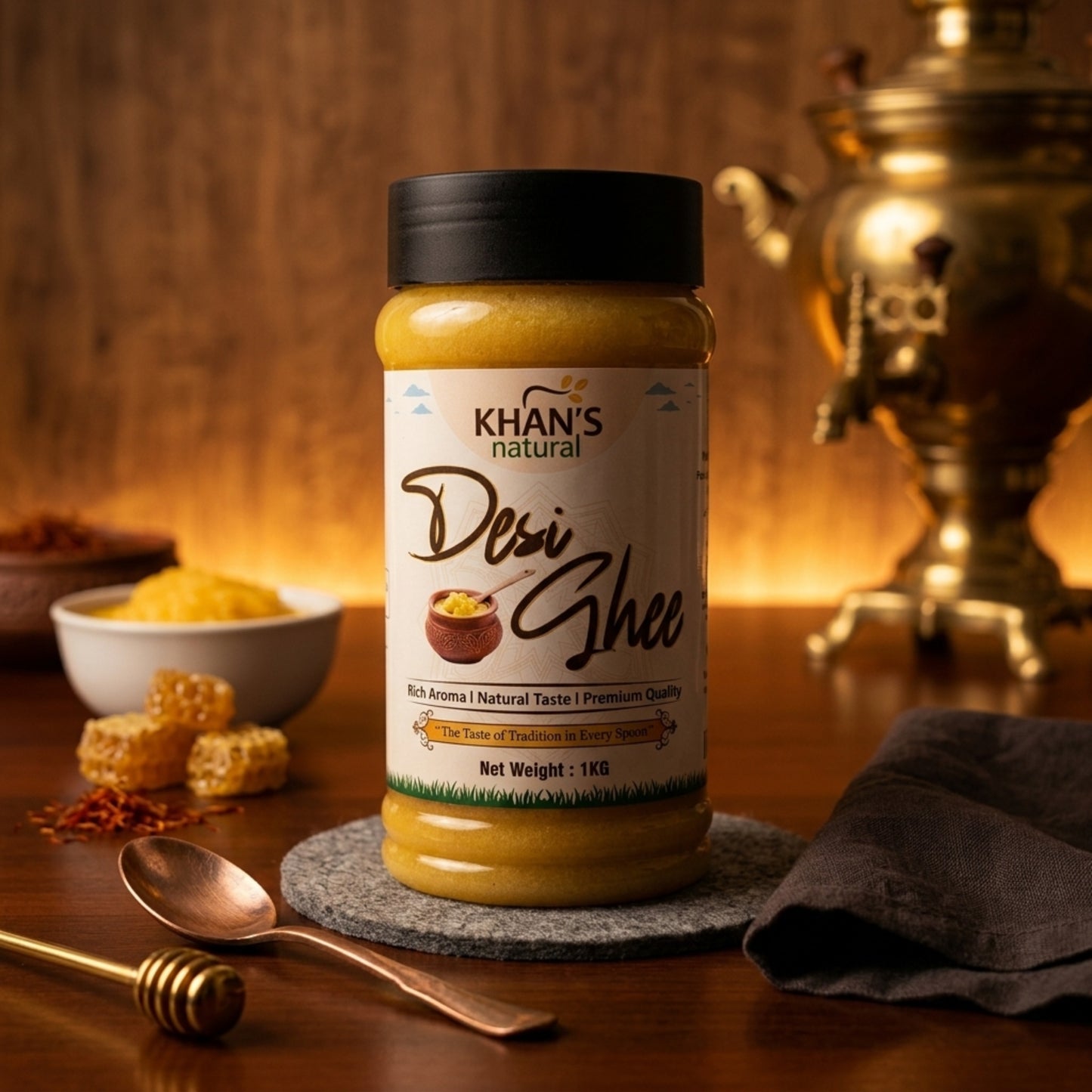 Khans Natural Desi Ghee _ Pure & Traditional
