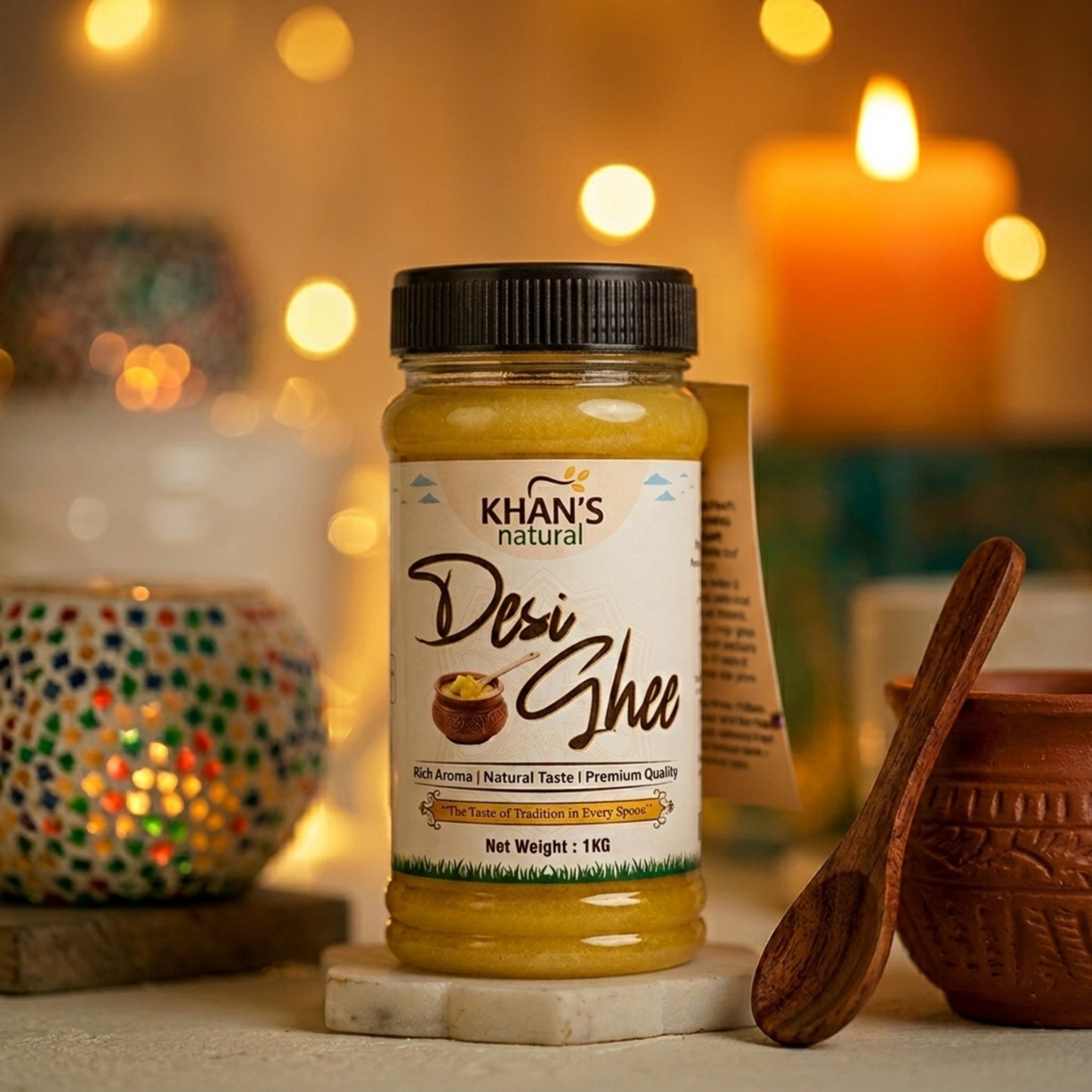 Khans Natural Desi Ghee _ Pure & Traditional