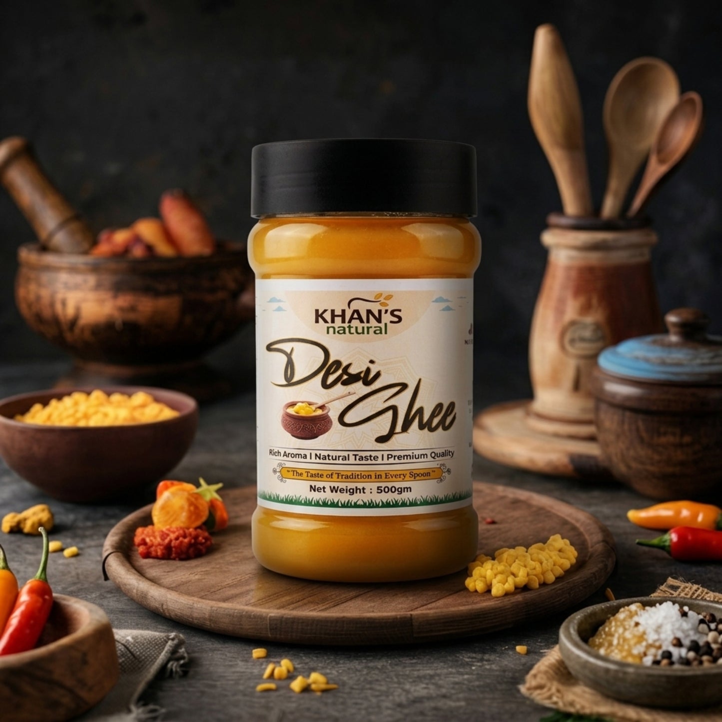Khans Natural Desi Ghee _ Pure & Traditional