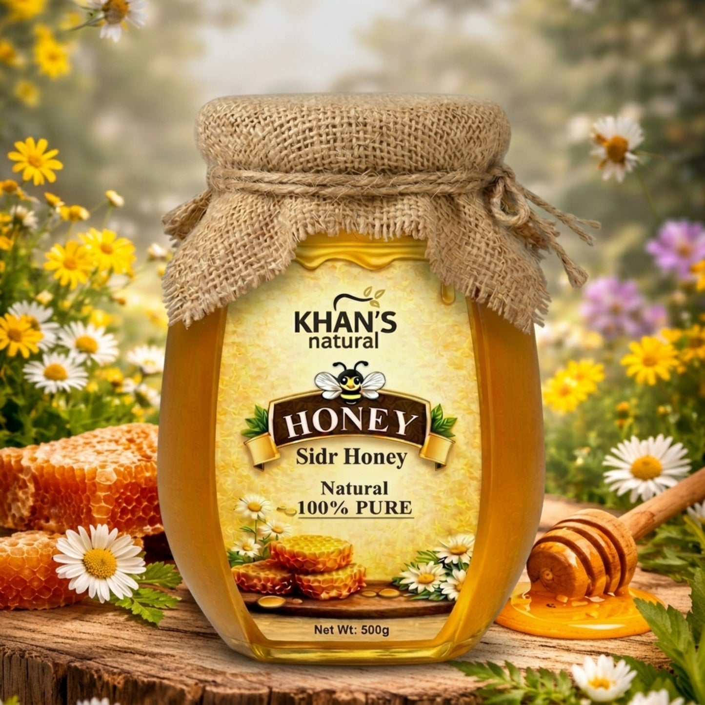 Premium Sider Honey 100% Raw and pure